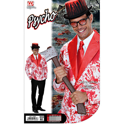 Krwawy płaszcz na Halloween
