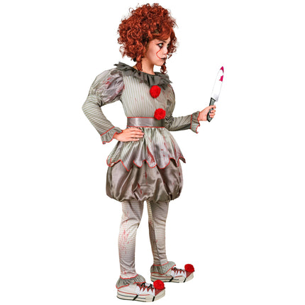Kostium na Halloween Dziewczyna Pop Clown