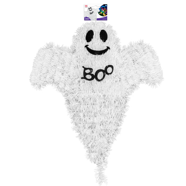 Halloweenowa dekoracja ścienna Duch 37 cm