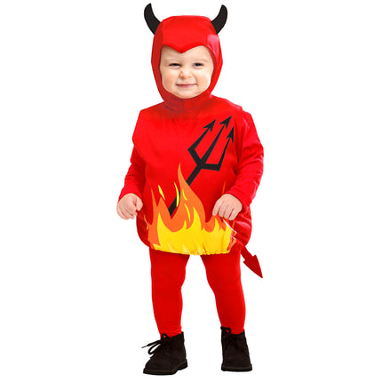 Kostium na Halloween Żółty Diabełek