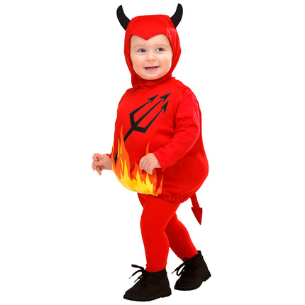 Kostium na Halloween Żółty Diabełek