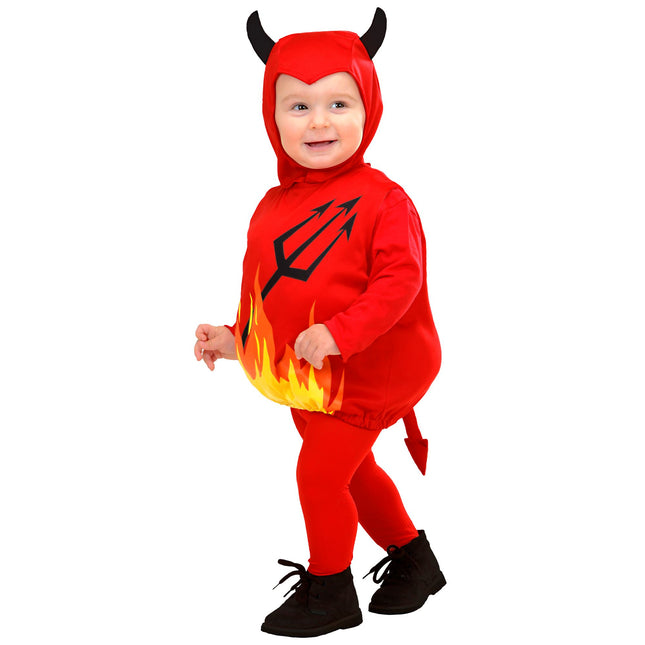 Kostium na Halloween Żółty Diabełek