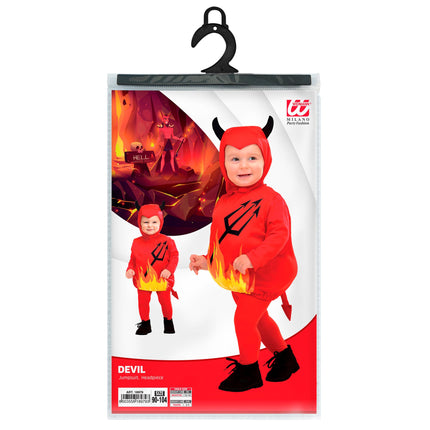 Kostium na Halloween Żółty Diabełek