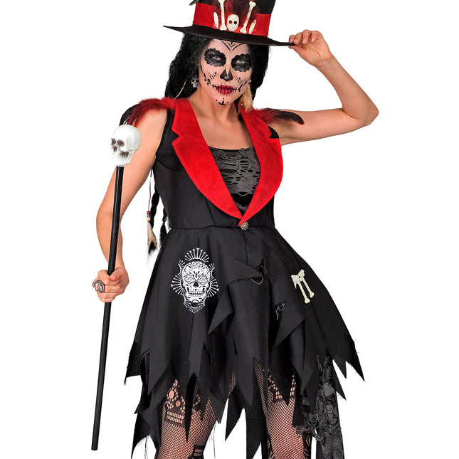 Halloweenowa czaszka personelu