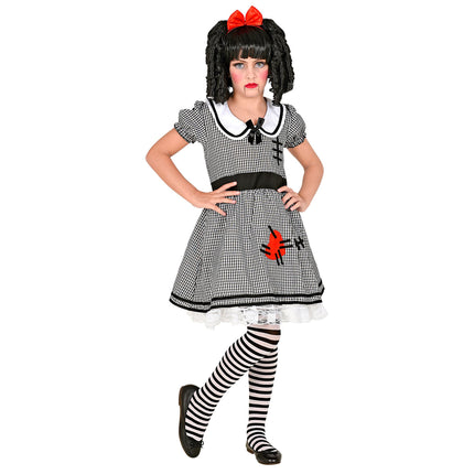 Kostium na Halloween Lalka White Black Girl