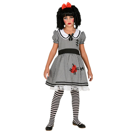 Kostium na Halloween Lalka White Black Girl