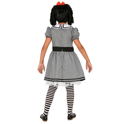Kostium na Halloween Lalka White Black Girl