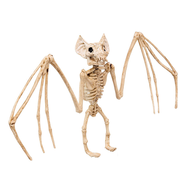 Halloweenowy szkielet nietoperza 30 cm