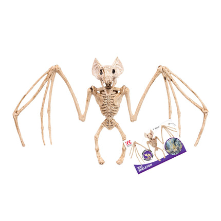 Halloweenowy szkielet nietoperza 30 cm