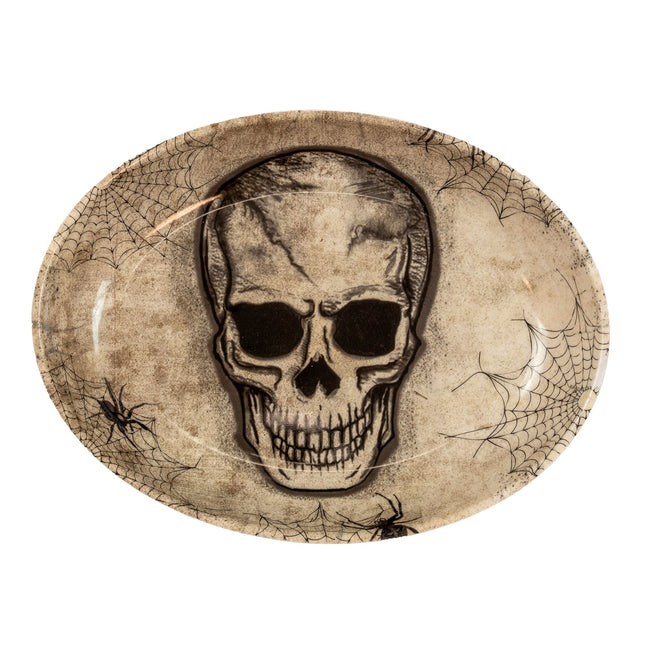 Taca na Halloween Czaszka 32 cm