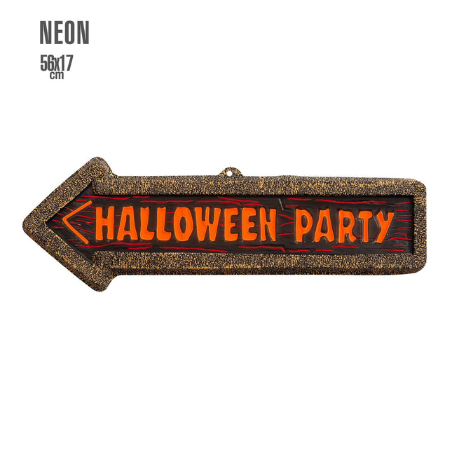 Tabliczka na drzwi Halloween Party 56cm