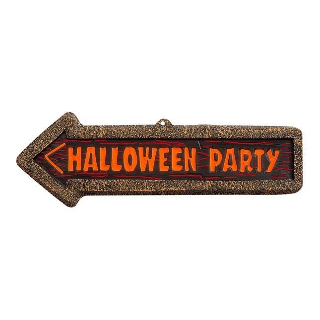 Tabliczka na drzwi Halloween Party 56cm