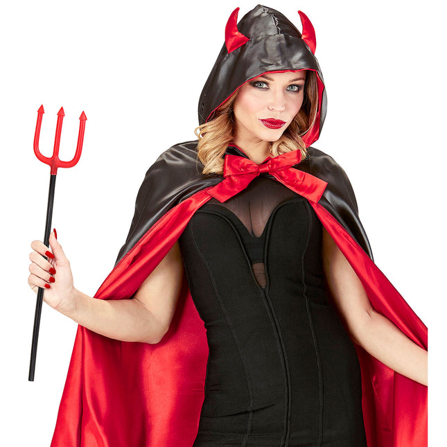 Trójząb Halloween czerwony 58 cm