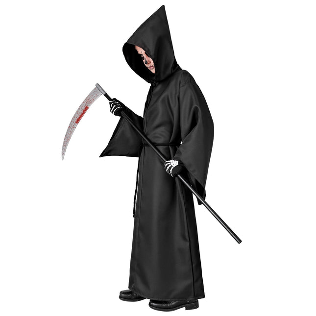 Kostium na Halloween Czarne dziecko Żniwiarz