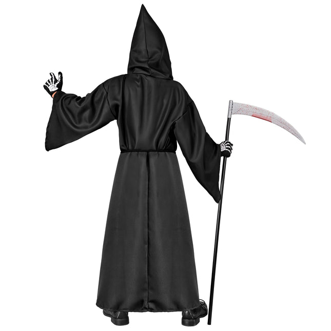 Kostium na Halloween Czarne dziecko Żniwiarz