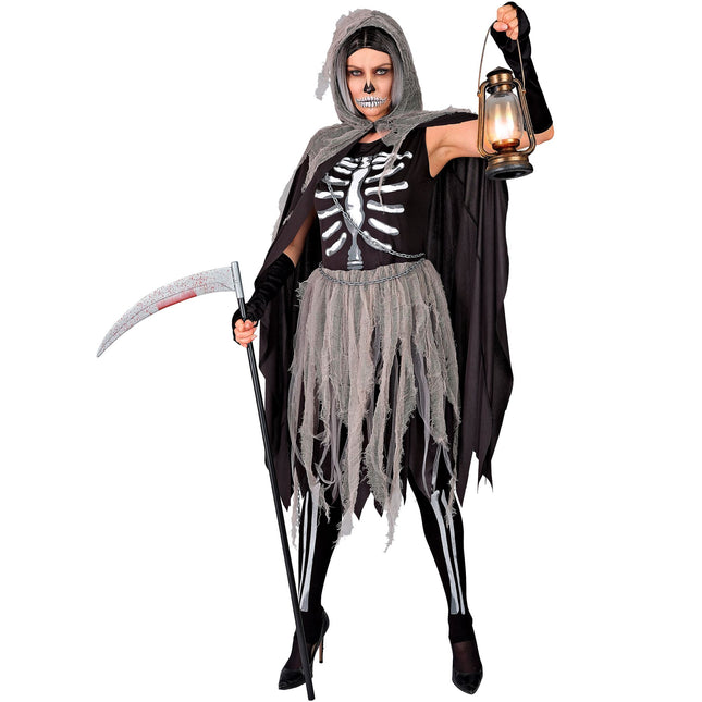 Kostium damski na Halloween Skinny Reaper