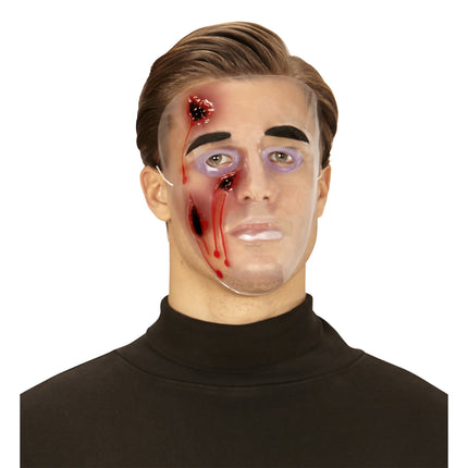 Maska na Halloween Krwawiąca rana