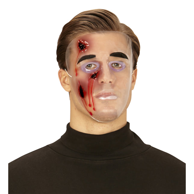 Maska na Halloween Krwawiąca rana