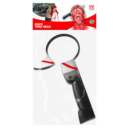 Opaska do włosów na Halloween Srebrny nóż