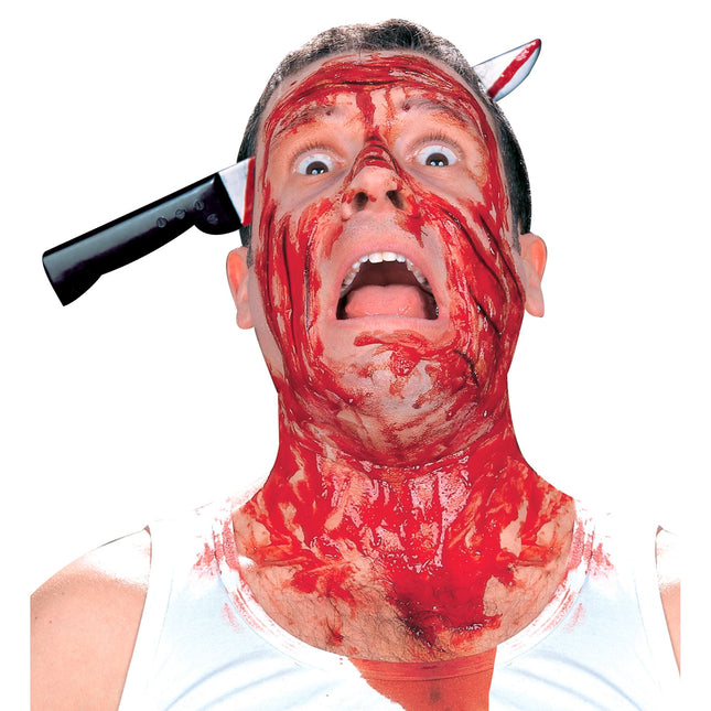 Opaska do włosów na Halloween Srebrny nóż