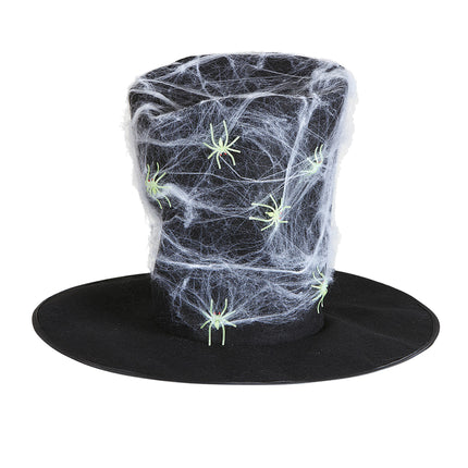 Halloweenowy kapelusz pajęcza sieć