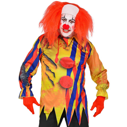 Męska koszula klauna na Halloween