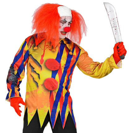Męska koszula klauna na Halloween