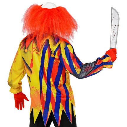 Męska koszula klauna na Halloween