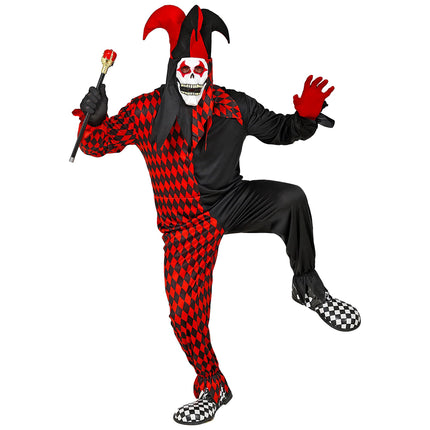 Kostium na Halloween męski arlekin