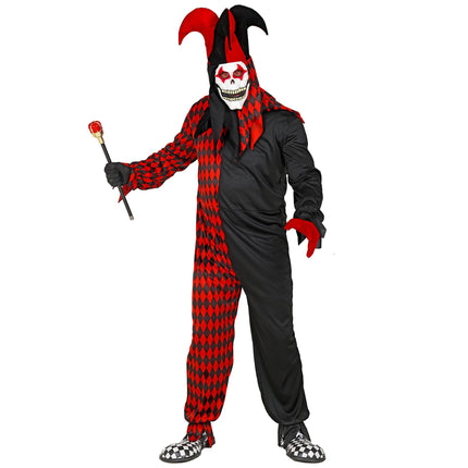 Kostium na Halloween męski arlekin