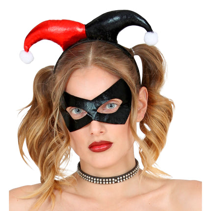 Zestaw akcesoriów na Halloween Harlequin