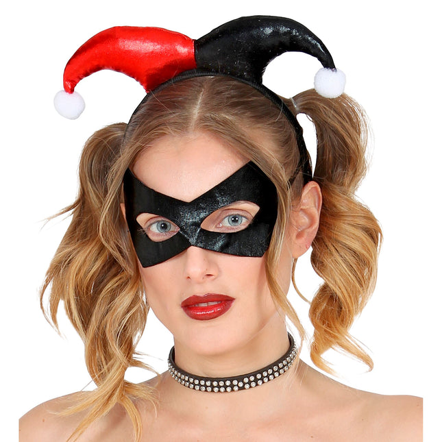 Zestaw akcesoriów na Halloween Harlequin