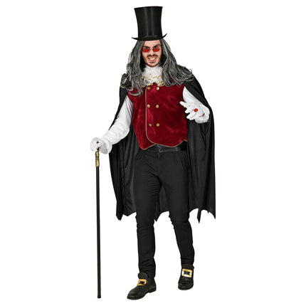 Kostium na Halloween Wampir męski 3-częściowy