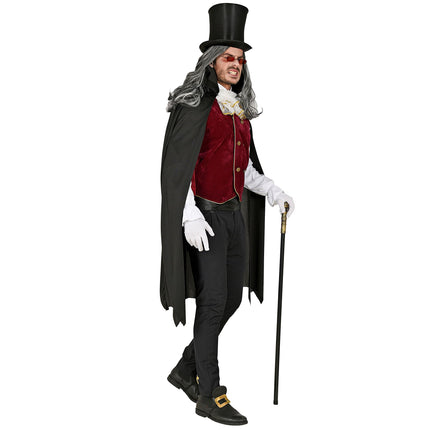 Kostium na Halloween Wampir męski 3-częściowy