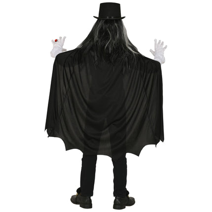 Kostium na Halloween dla dziecka Wampir 4-częściowy