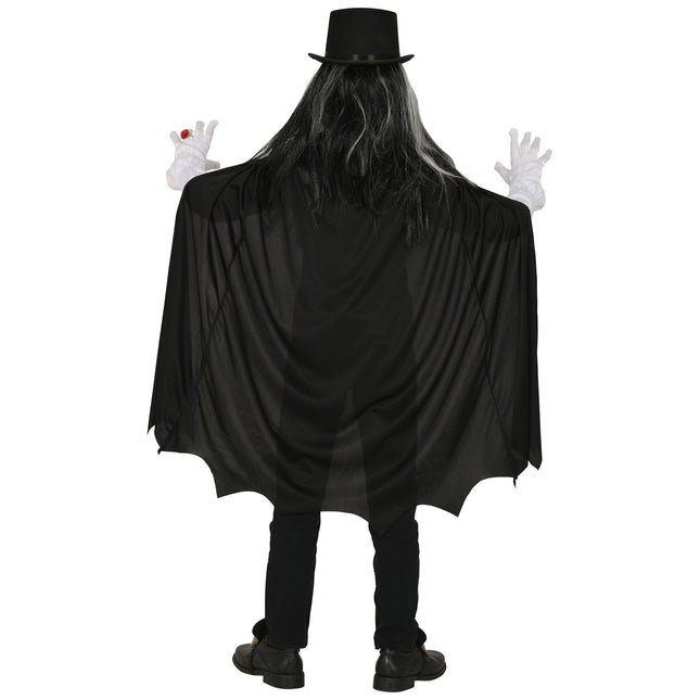 Kostium na Halloween dla dziecka Wampir 4-częściowy