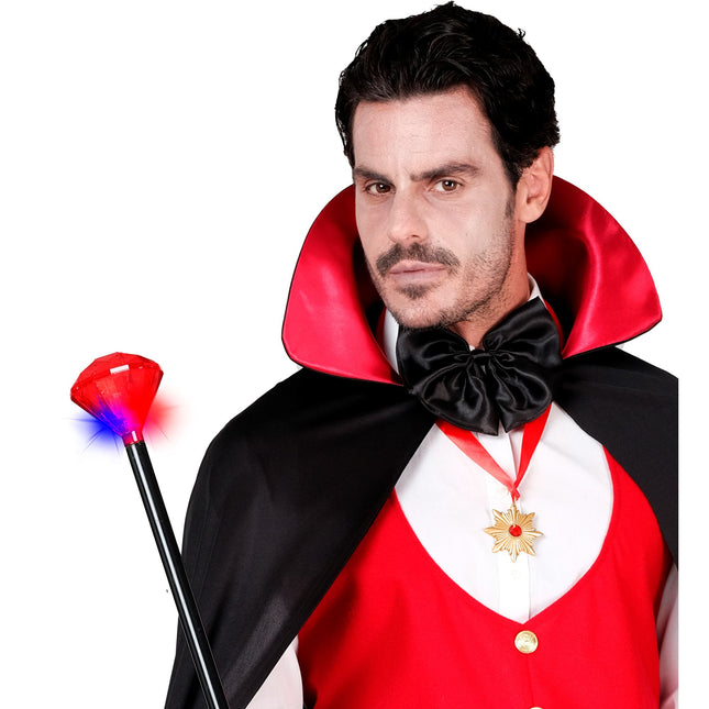 Różdżka na Halloween ze światłem 88 cm