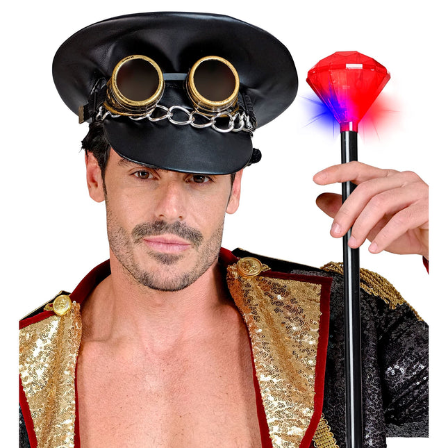 Różdżka na Halloween ze światłem 88 cm