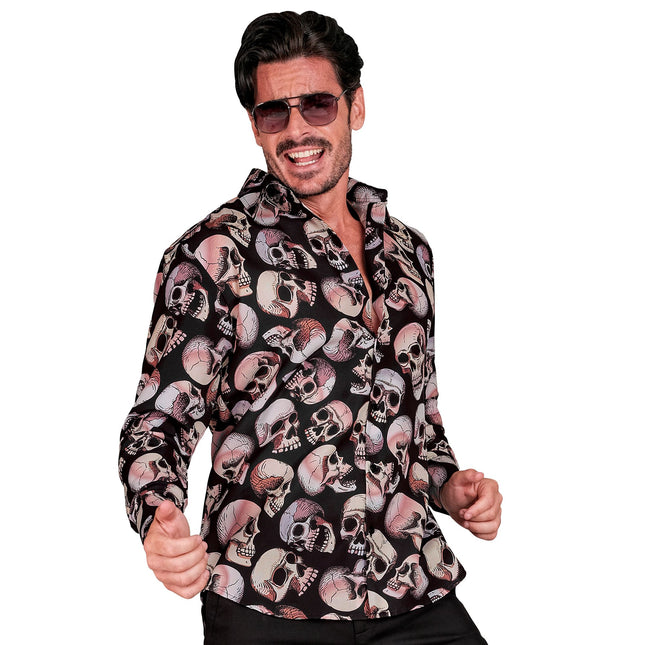 Halloweenowa bluza męska z czaszką