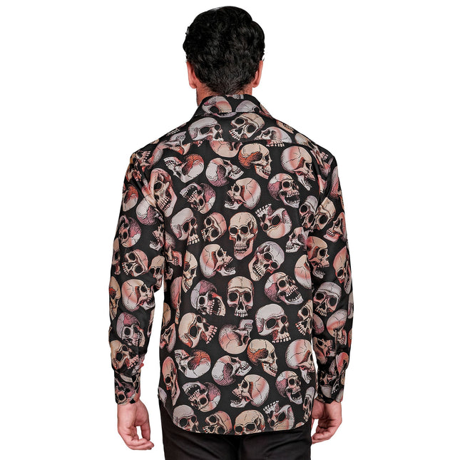 Halloweenowa bluza męska z czaszką