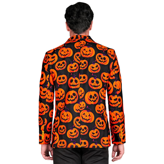 Halloweenowa kurtka z dynią