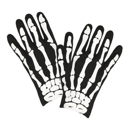 Rękawiczki na Halloween Dziecko Szkielet