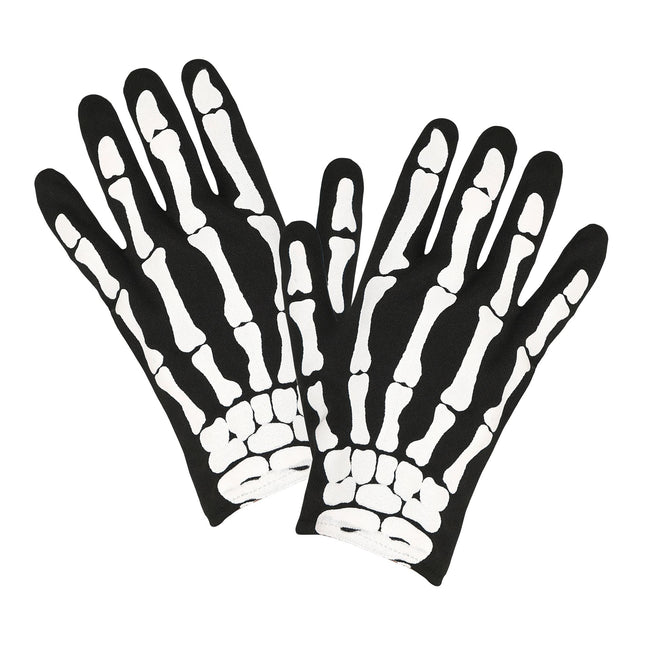 Rękawiczki na Halloween Dziecko Szkielet