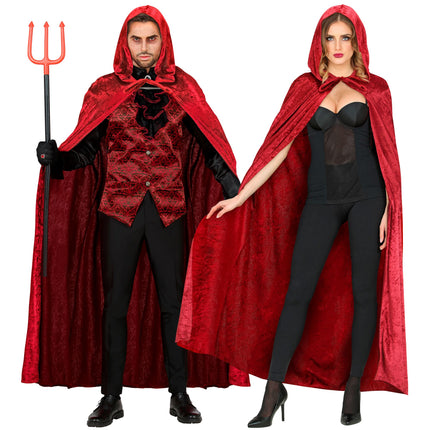 Pelerynka na Halloween Red Velvet 1,5 m