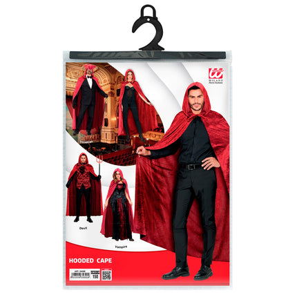 Pelerynka na Halloween Red Velvet 1,5 m