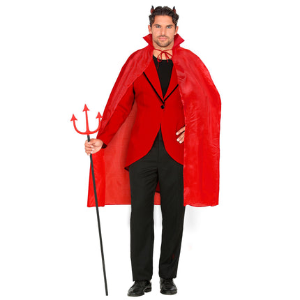Pelerynka na Halloween czerwone dziecko 1,3 m