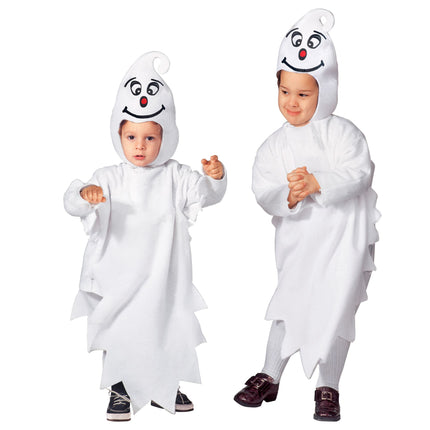 Kostium na Halloween Niebiesko-biały duch dziecka