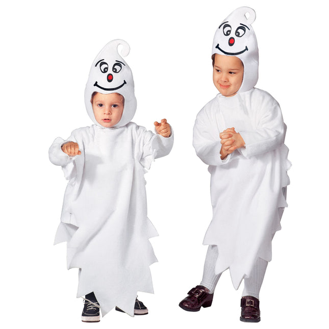 Kostium na Halloween Niebiesko-biały duch dziecka