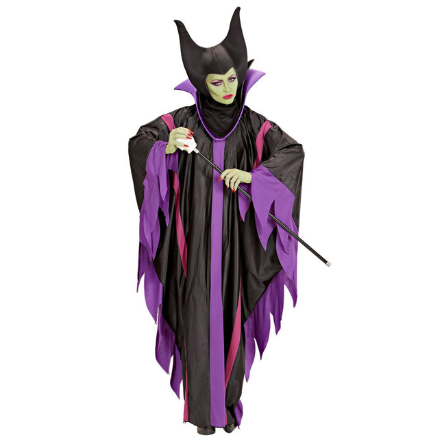 Halloweenowa sukienka damska Malefizia