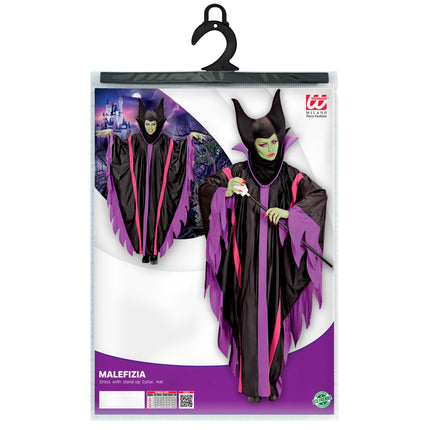 Halloweenowa sukienka damska Malefizia